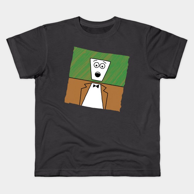 Shocked Emotion Drawing Kids T-Shirt by shultcreative